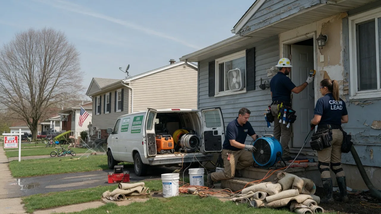 Flood Cleanup in Armbrust, PA near me