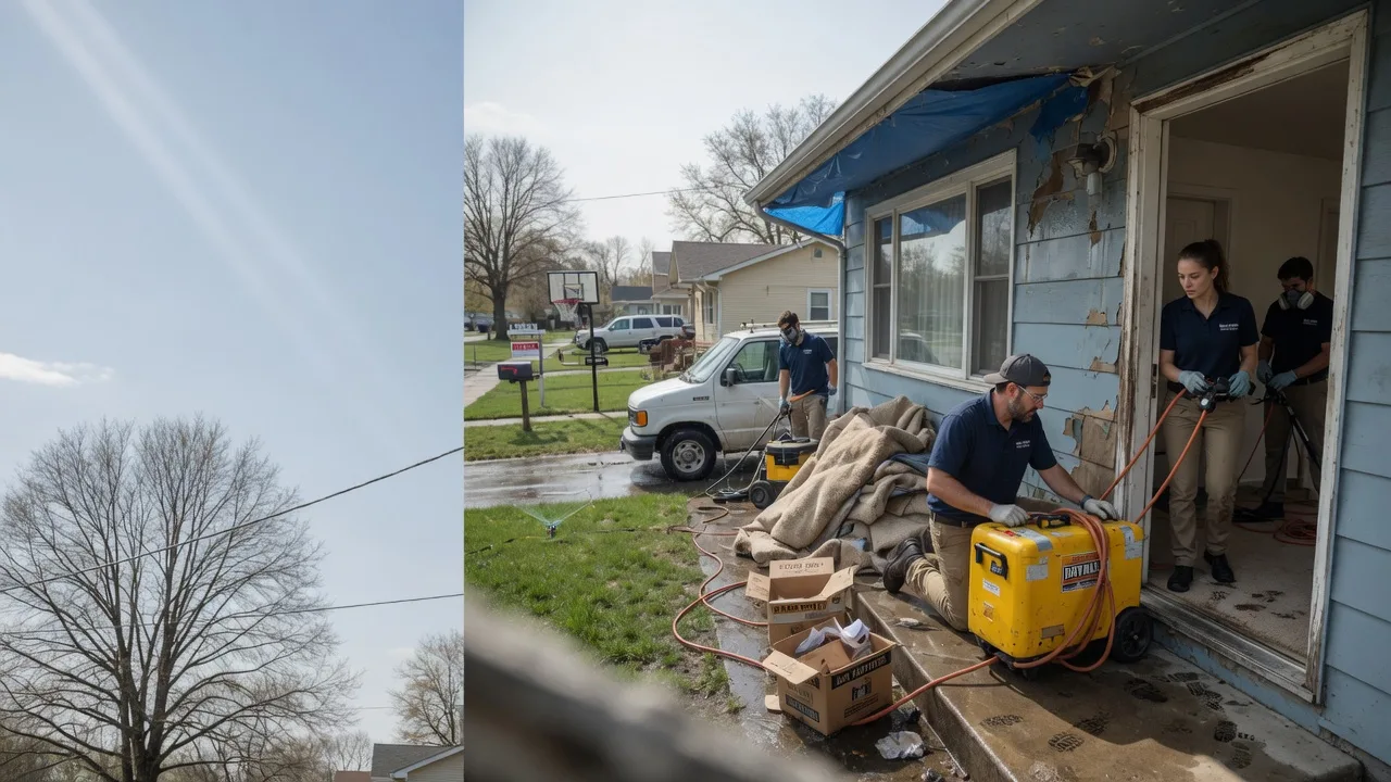 Basement Flood Cleanup in Armbrust, PA near me